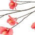 SILK HIBISCUS RED 125CM