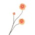 SILK DAHLIA BRANCH PEACH 80CM