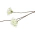 SILK HYDRANGEA X3 WHITE 85CM NM