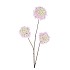 SILK HYDRANGEA X3 LIGHT PURPLE 85CM