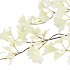 SILK GINKGO WHITE 130CM