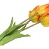 SILK TULIP BOUQUET ORANGE 26X47CM