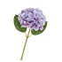 SILK HYDRANGEA BLUE/PURPLE 14X45CM