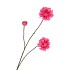 SILK DAHLIA BRANCH FUCHSIA 80CM