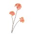 SILK HYDRANGEA X3 ORANGE 85CM