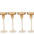 JULES NATURAL BROWN CANDLE HOLDER ASS 9X17CM