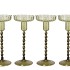 JULES SUMMER GREEN CANDLE HOLDER ASS 9X22CM