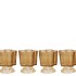 NAOMI NATURAL BROWN TEALIGHT HOLDER ASS 8X10CM