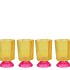 NAOMI DUTCH YELLOW TEALIGHT HOLDER ASS 8X12CM