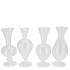 SUNNY DUTCH TRANSPARENT GLASS VASE ASS 8X8X16CM