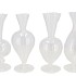 SUNNY DUTCH TRANSPARENT GLASS VASE ASS 12X12X28CM
