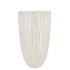 LIMA WHITE VASE LONG 21X21X35CM