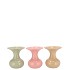 MIA DREAMY PASTEL MIX VASE TRUMPET ASS 9X9X12CM