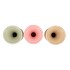 MIA DREAMY PASTEL MIX VASE NECK TRUMPET 9X9X18CM