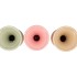 MIA DREAMY PASTEL MIX VASE NECK TRUMPET 11X11X23CM