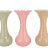 MIA DREAMY PASTEL MIX VASE NECK TRUMPET 13X13X27CM