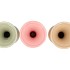 MIA DREAMY PASTEL MIX VASE NECK TRUMPET 13X13X27CM