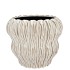 LIMA WHITE POT BUBBLE 17X17X14CM