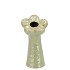MARA PISTACHE VASE BLOOM 10X10X21CM NM