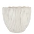 LIMA WHITE POT ROUND 17X17X14CM