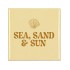 TILE SEA SAND SUN BEIGE 10X10X1CM NM