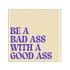 TILE BAD ASS GOOD ASS BEIGE 10X10X1CM