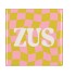 TILE ZUS PINK GREEN 10X10X1CM