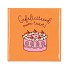 TILE GEFELICITEERD OUWE TAART ORANGE 10X10X1CM