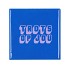 TILE TROTS OP JOU BLUE 10X10X1CM