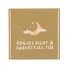 TILE OOGJES DICHT SNAVELTJES TOE BROWN 10X10X1CM