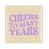 TILE CHEERS TO MANY YEARS BEIGE 10X10X1CM