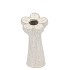 MARA WHITE VASE BLOOM 10X10X21CM