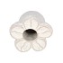 MARA WHITE VASE BLOOM 10X10X21CM