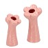 MARA PINK VASE BLOOM 10X10X21CM