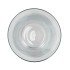 GLASS VASE KONISCH H29.5XD16CM