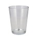 GLASS VASE KONISCH HEAVY H20XD15CM