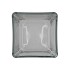 GLASS CUBE VASE KNYST H17X14X14CM