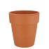 TERRACOTTA CLEMATIS POT D15XH17CM