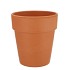 TERRACOTTA CLEMATIS POT D19XH22CM