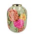 JUNE SUMMER GREEN VASE FLOWER IRON 28X28X36CM