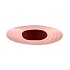 LIMA PINK VASE OVAL 23X10X22CM