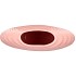 LIMA PINK VASE OVAL 31X12X30CM