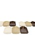 A'DAM NATURAL BROWN MIX PLATE ASS 9X3X18CM