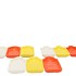 A'DAM DUTCH ORANGE MIX PLATE ASS 7X2X13CM