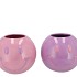 SMILEY DREAMY PURPLE MIX VASE ASS 15X15X12CM