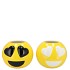 SMILEY LOVELY YELLOW MIX VASE ASS 11X11X9CM NM
