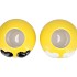 SMILEY LOVELY YELLOW MIX VASE ASS 15X15X12CM NM