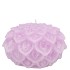 CANDLE DAHLIA LILAC 9X7CM NM