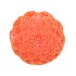CANDLE DAHLIA ORANGE 12X8CM