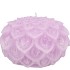 CANDLE DAHLIA LILAC 12X8CM NM